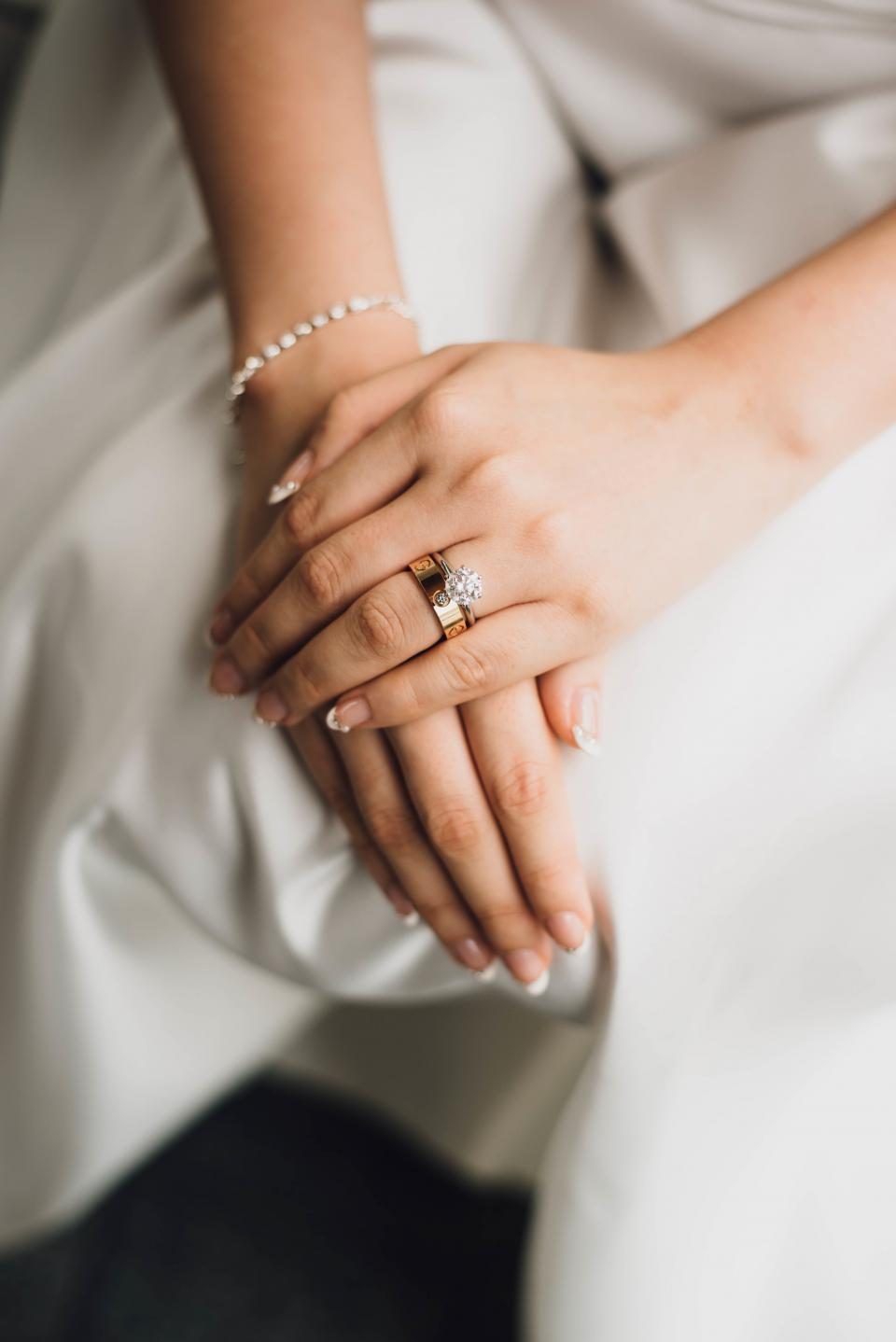 Illustrative photograph of wedding Ring
